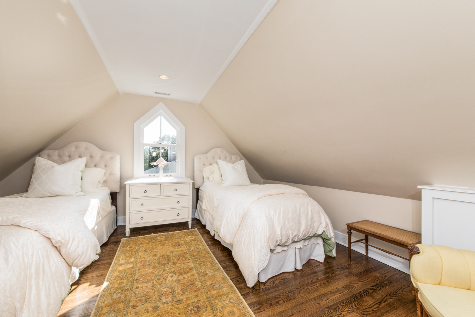 201 Scottswood Road Riverside, IL 60546 - Photo 60 of 75 a bed room with a bed and a chair