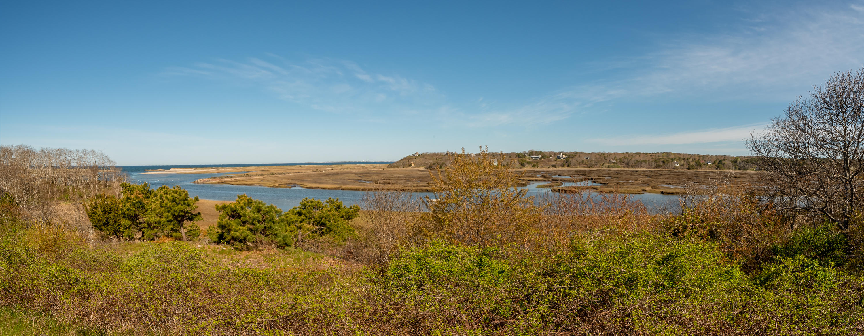 63 Depot Road Truro, MA 02666 - Photo 29 of 36 a view of a lake with a city