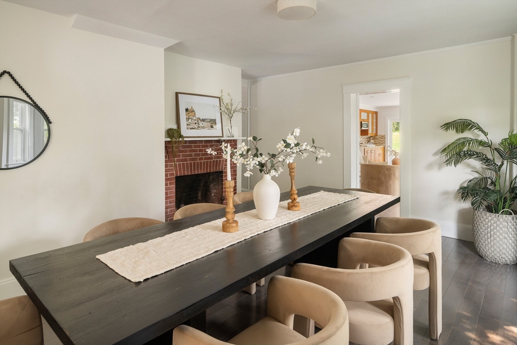 60 Rosemary Street Needham, MA 02494 - Photo 5 of 29 a view of a dining room with furniture