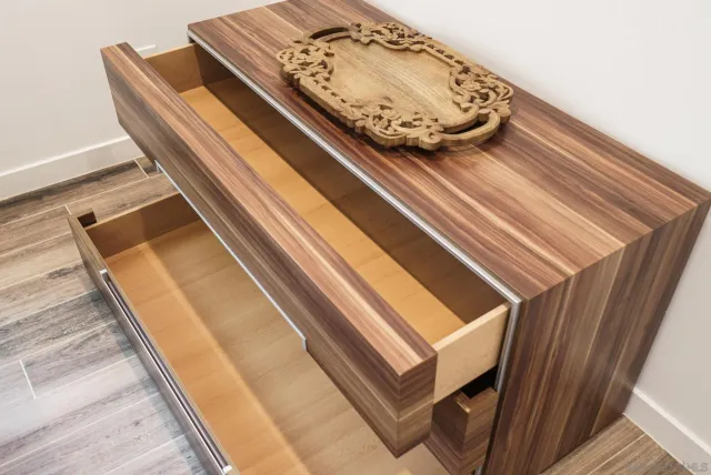 a close up of a couch