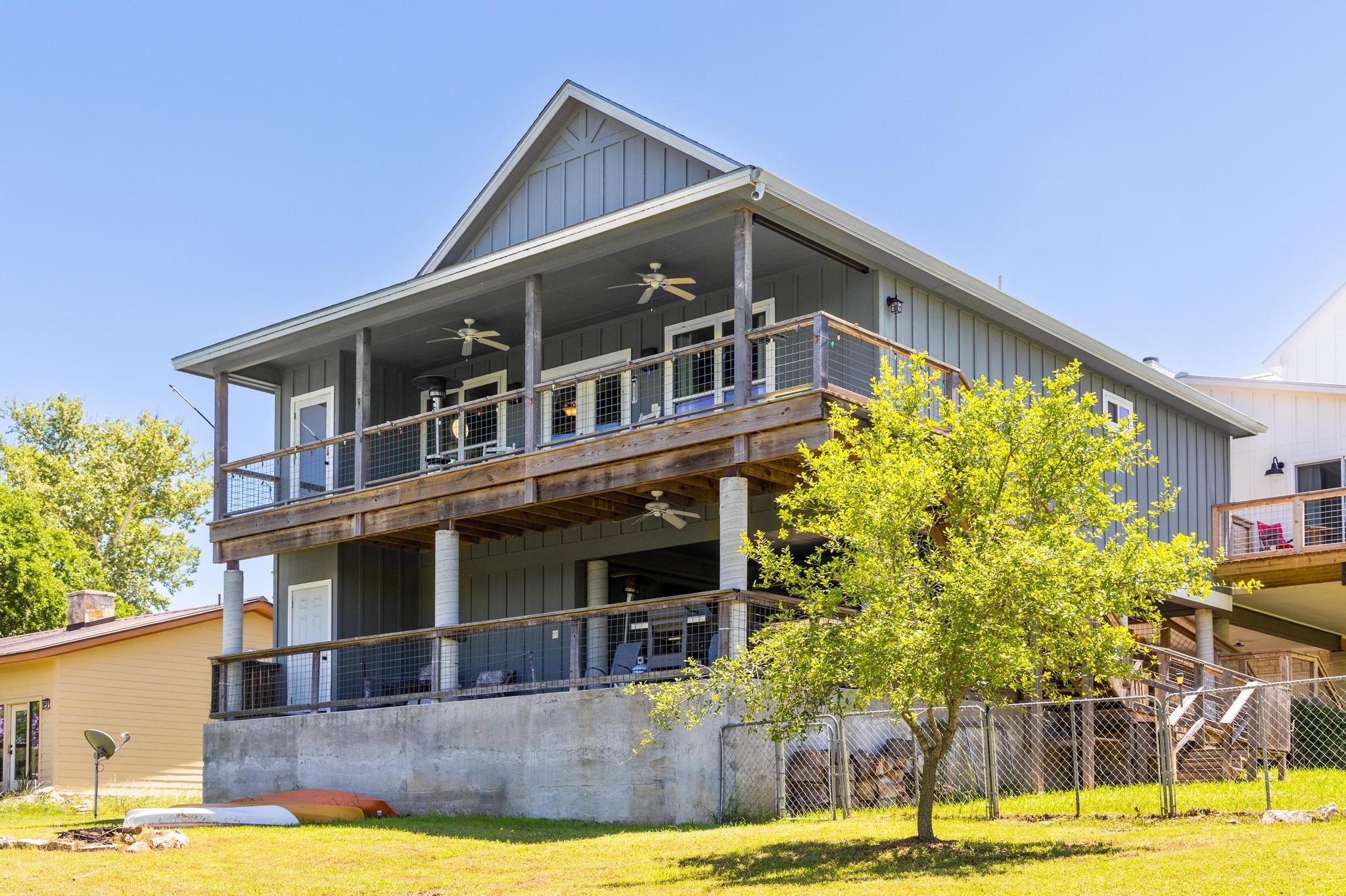 2311 Spoke Hollow Road, Unit 2 Wimberley, TX 78676 - Photo 3 of 21 Home is on piers, facing river