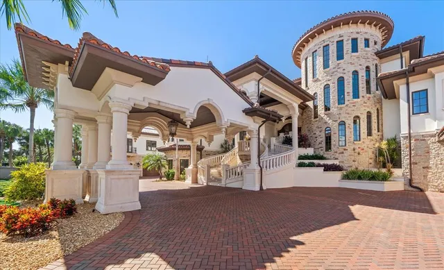 a view of a entryway door