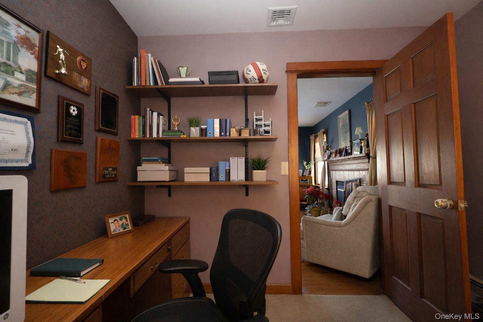 90 South Middletown Road Pearl River, NY 10965 - Photo 18 of 47 a work room with furniture and a book shelf