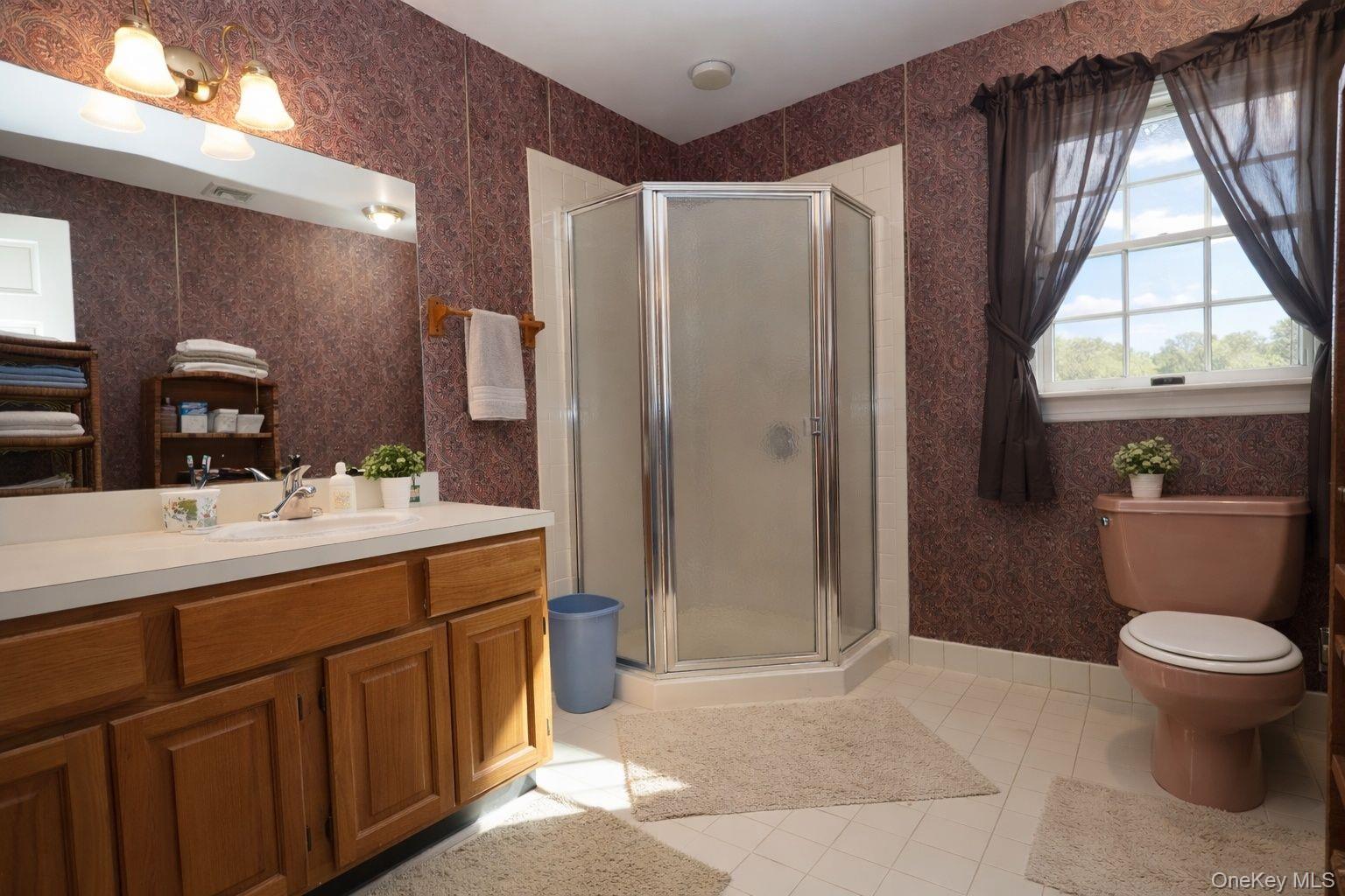 90 South Middletown Road Pearl River, NY 10965 - Photo 37 of 47 a bathroom with a sink toilet and shower