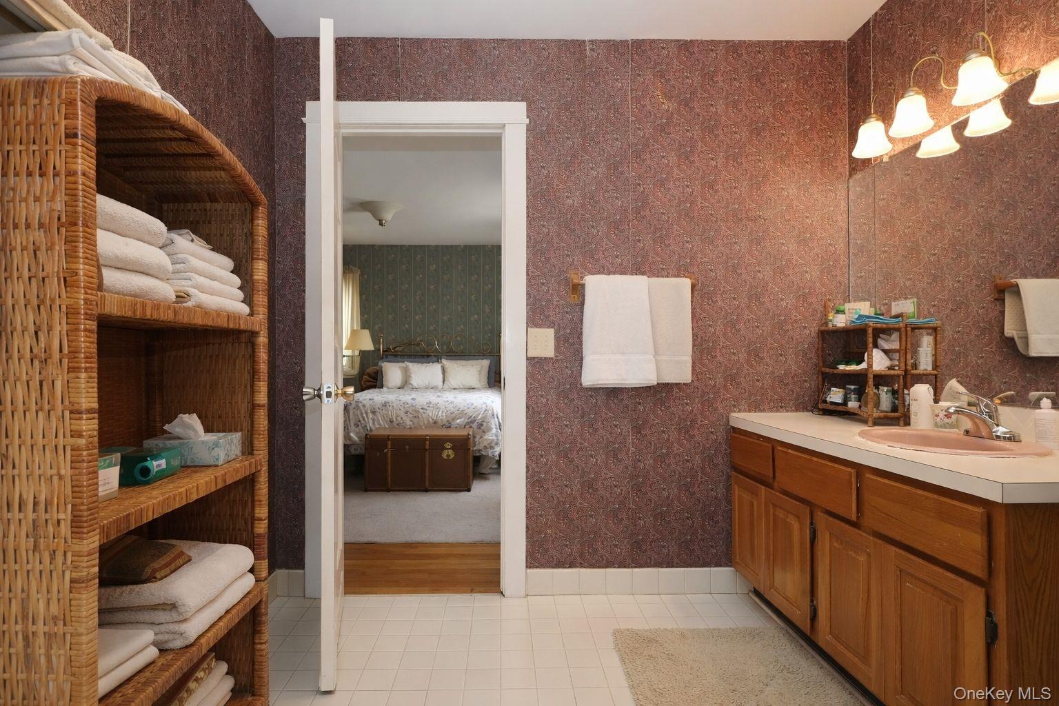 90 South Middletown Road Pearl River, NY 10965 - Photo 40 of 47 a en suite bathroom with a sink and a mirror