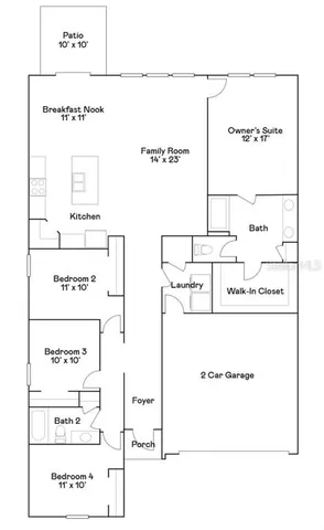 $2,500 | 5815 Le Marin Way, Kissimmee, FL 34758