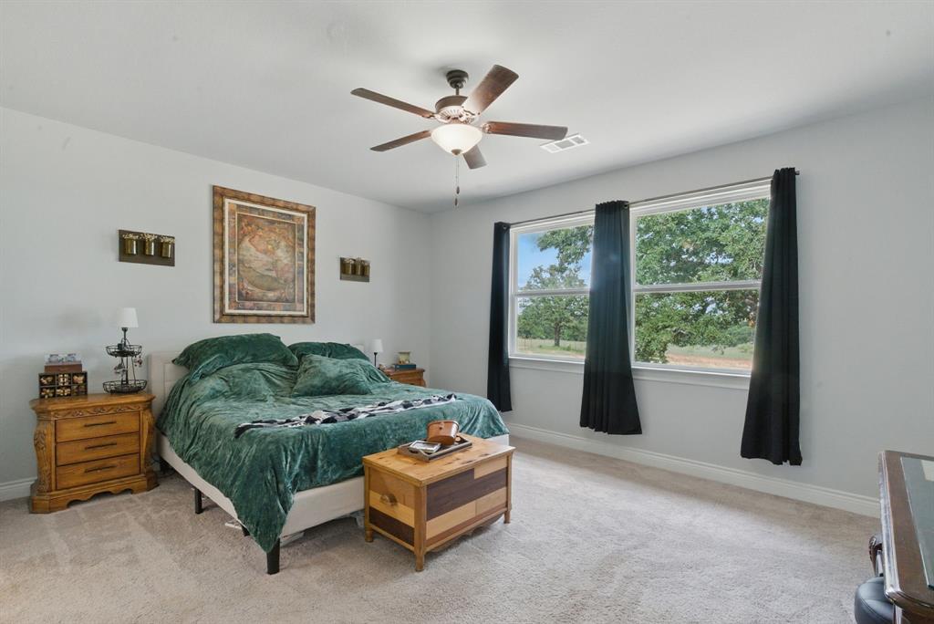 3385 Dps Tower Road Perrin, TX 76486 - Photo 18 of 35 a living room with furniture and a large window