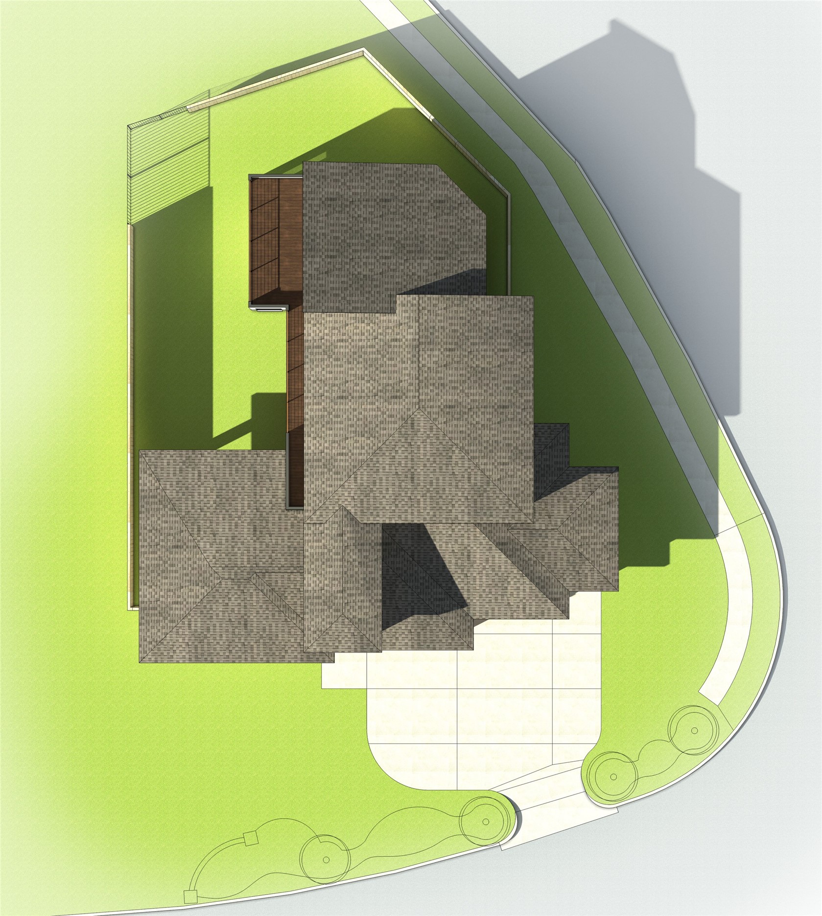 0 Water Way Seabrook, TX 77586 - Photo 10 of 16 a aerial view of a house with a swimming pool