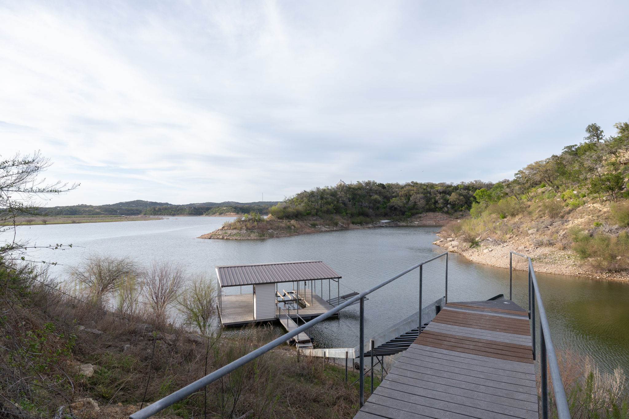 5010 Lookout Ridge Drive Marble Falls, TX 78654 - Photo 9 of 40 Dock featuring a water view