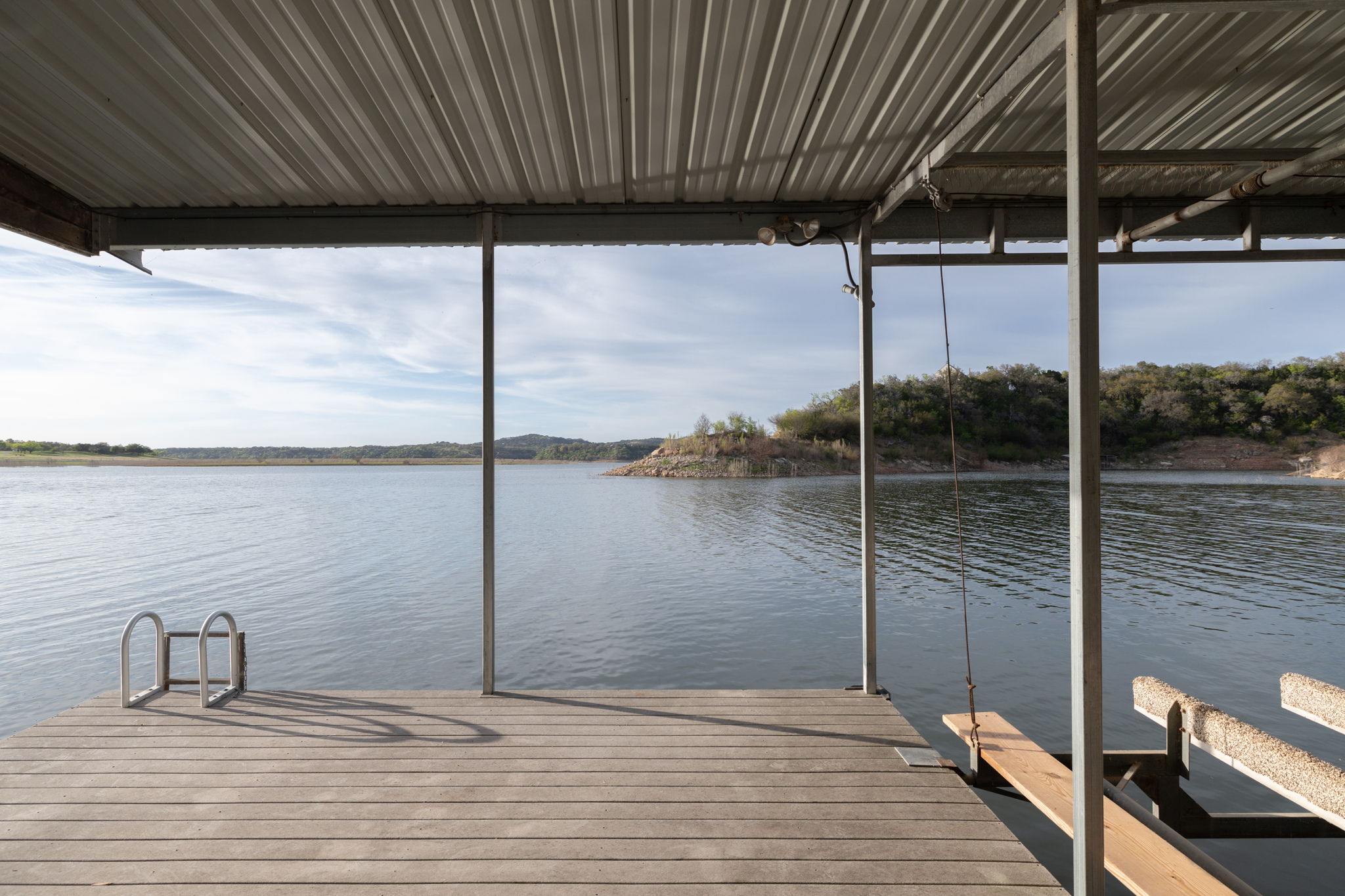 5010 Lookout Ridge Drive Marble Falls, TX 78654 - Photo 11 of 40 Dock area with a water view