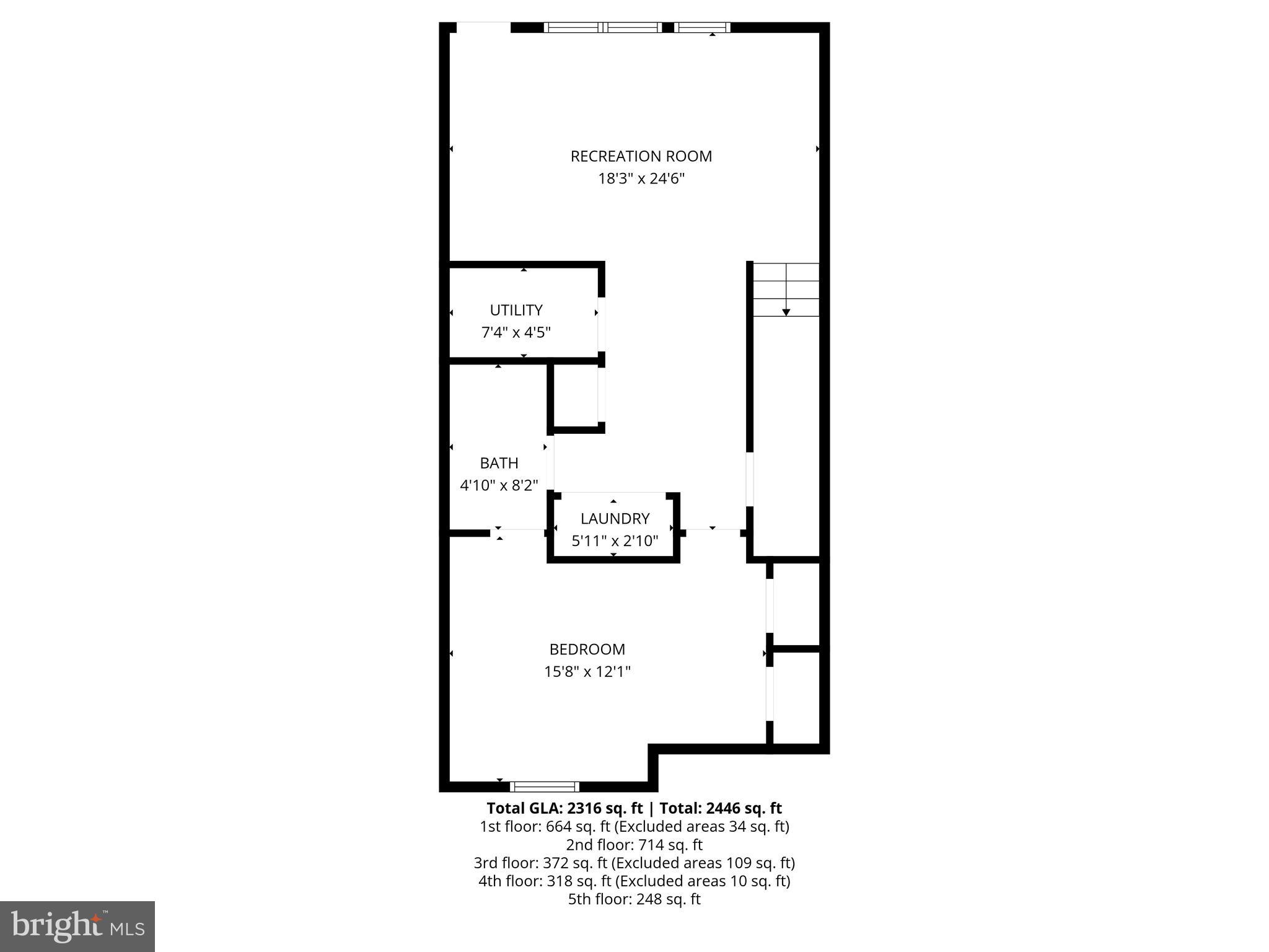 596 Chestertown Street Gaithersburg, MD 20878 - Photo 51 of 56 Lower Level / Basement