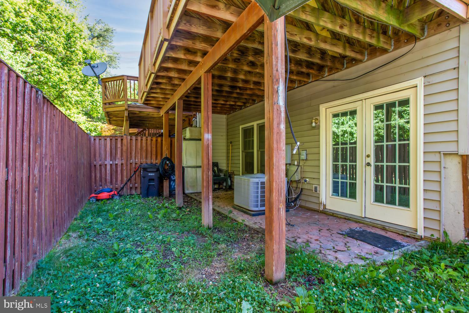 6248 Levi Court Springfield, VA 22150 - Photo 39 of 51 Charming outdoor retreat beneath deck.