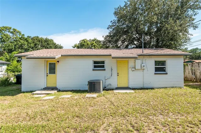 a house with a outdoor space