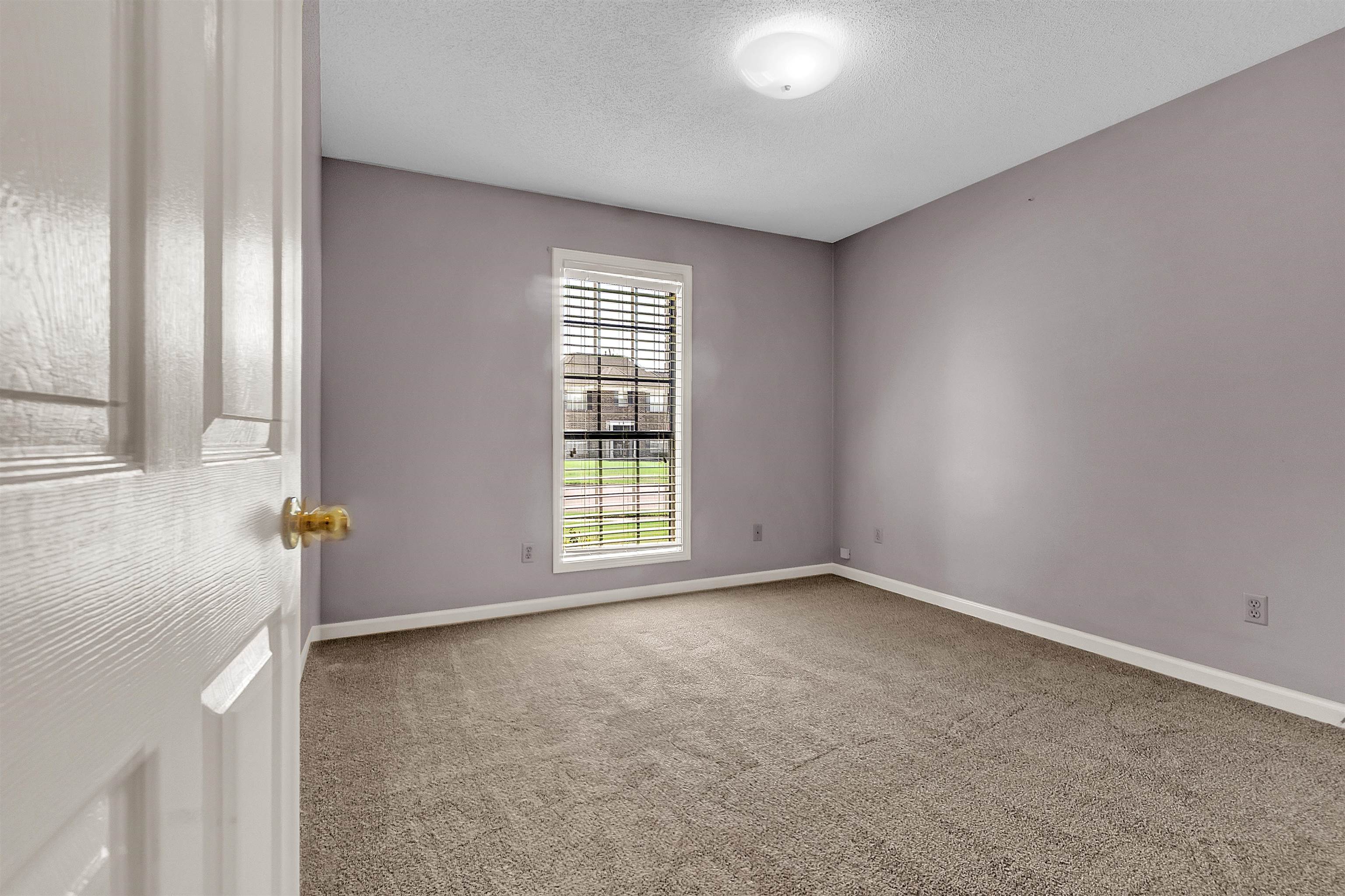 6512 Birch Mill Road Bartlett, TN 38135 - Photo 19 of 25 Unfurnished room with light colored carpet and a textured ceiling