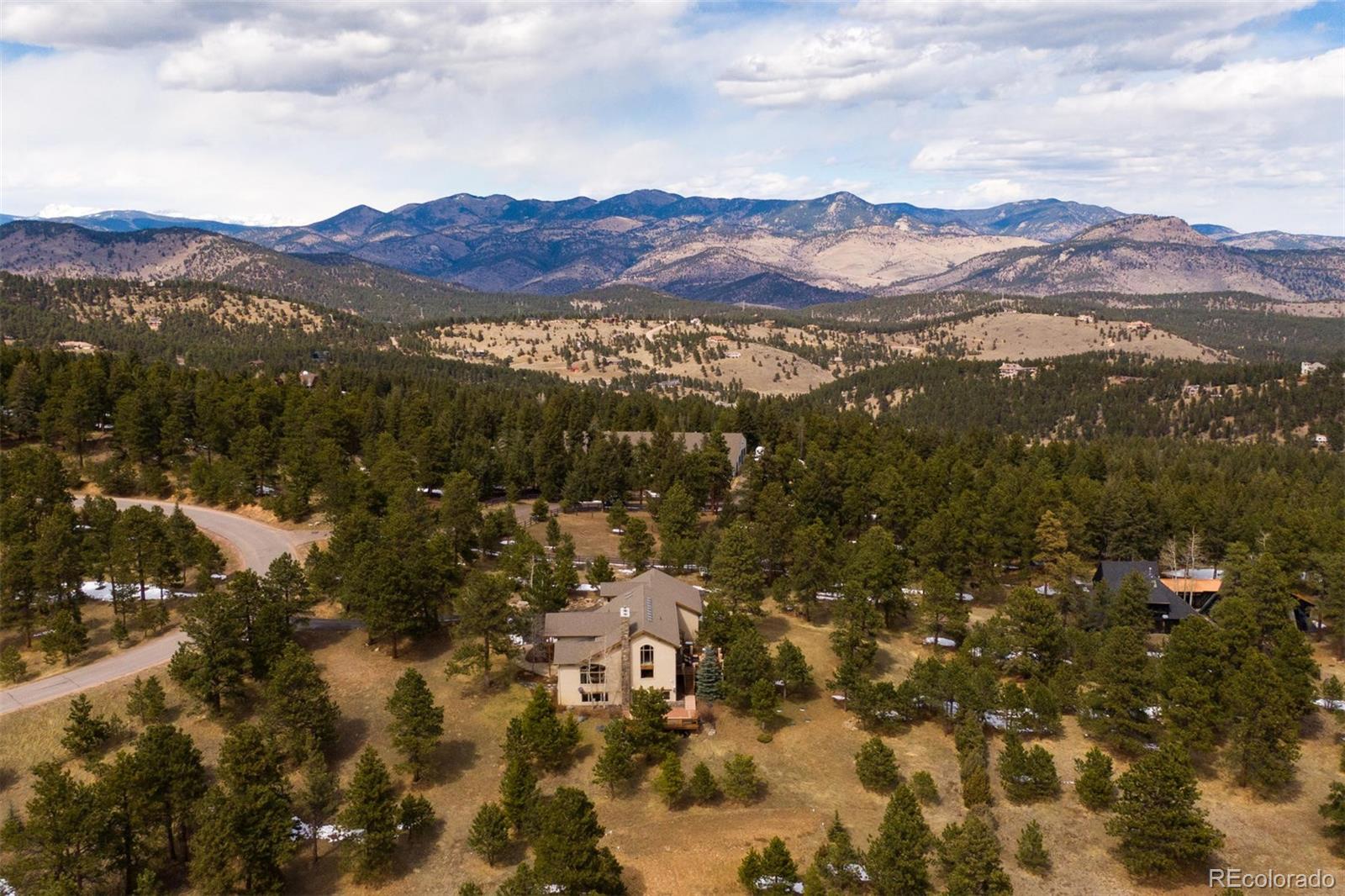 33231 Meadow Mountain Road Evergreen, CO 80439 - Photo 35 of 40 a view of city and mountain