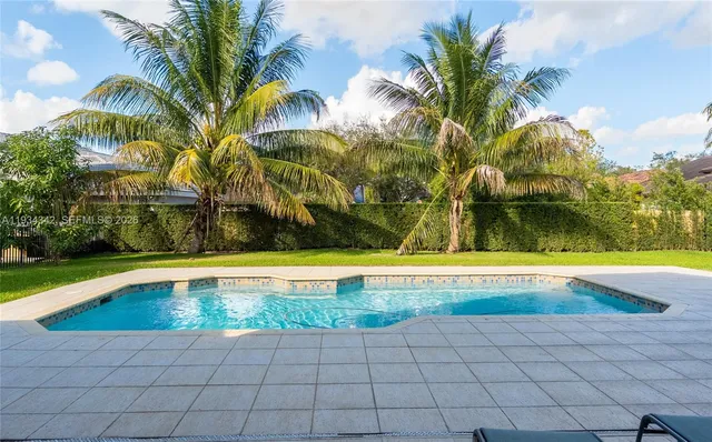 a view of swimming pool and lake view