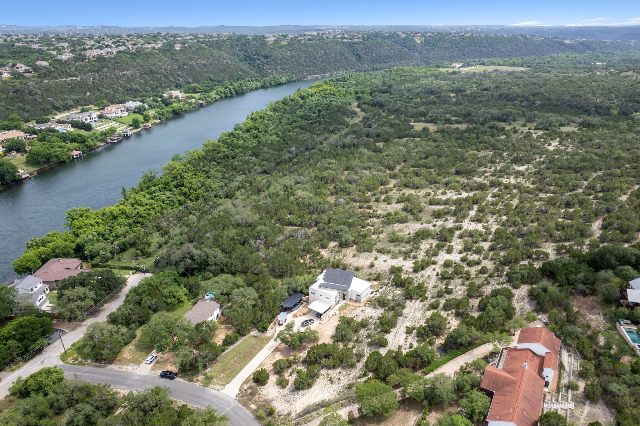 13607 Hunters Pass Austin, TX 78734 - Photo 10 of 13 Very large preserve land immediately behind the property