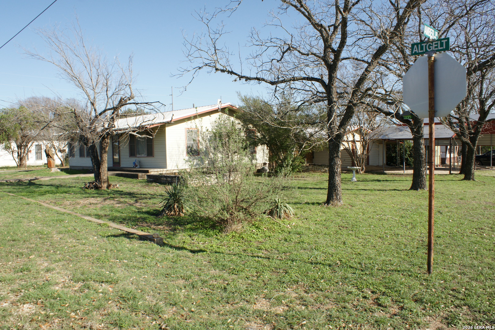 705 Altgelt Street Comfort, TX 78013 - Photo 3 of 14 a view of a yard in front of a building