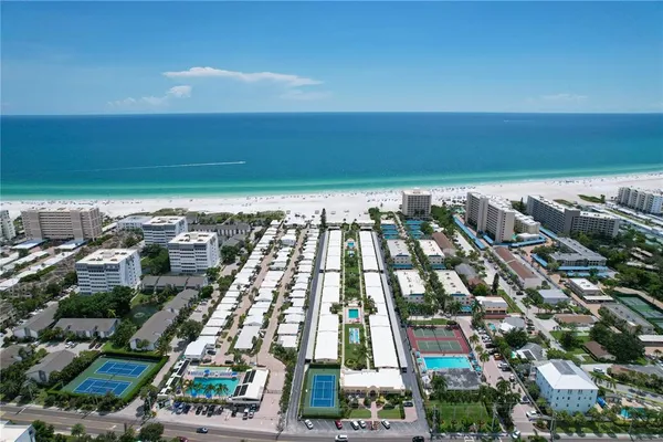 a view of an ocean beach