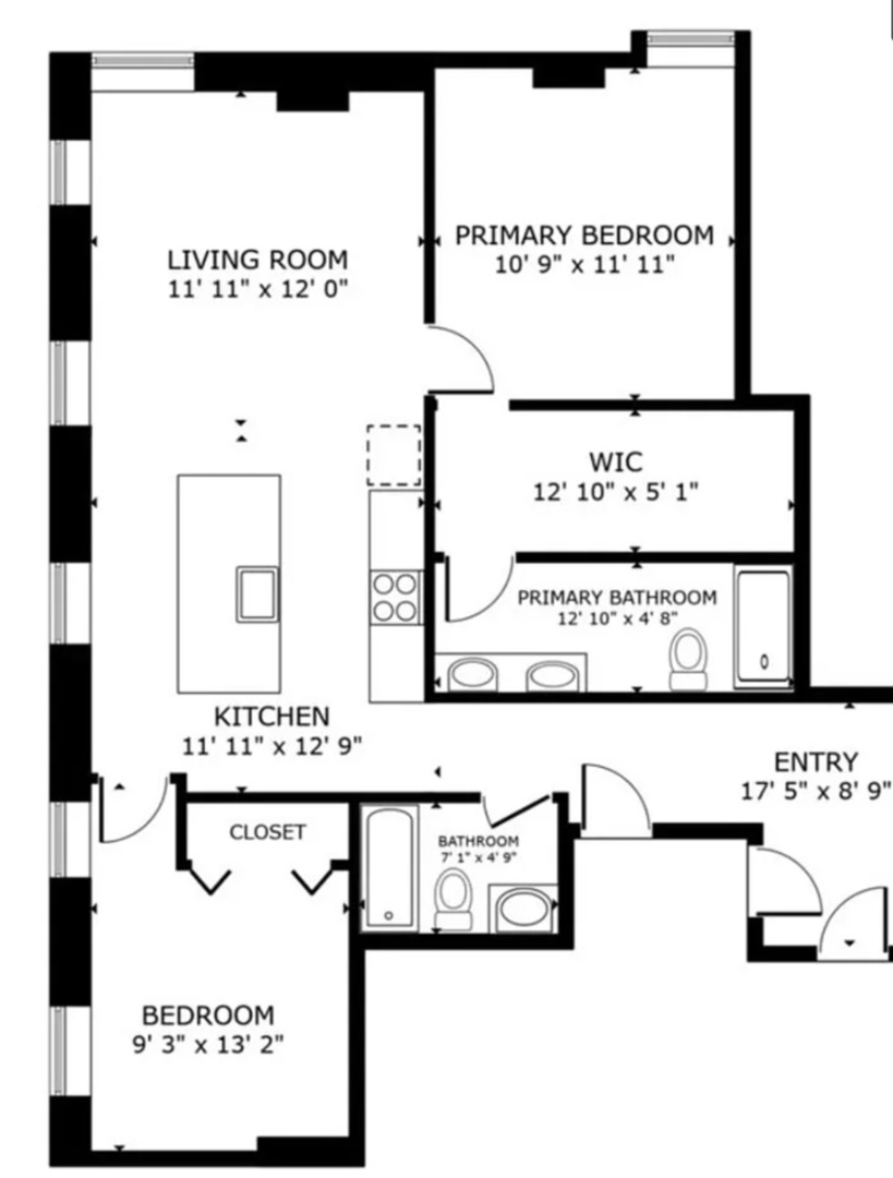 77 West Chestnut Street, Unit 2A Chicago, IL 60610 - Photo 13 of 13 a picture of a book and a bed
