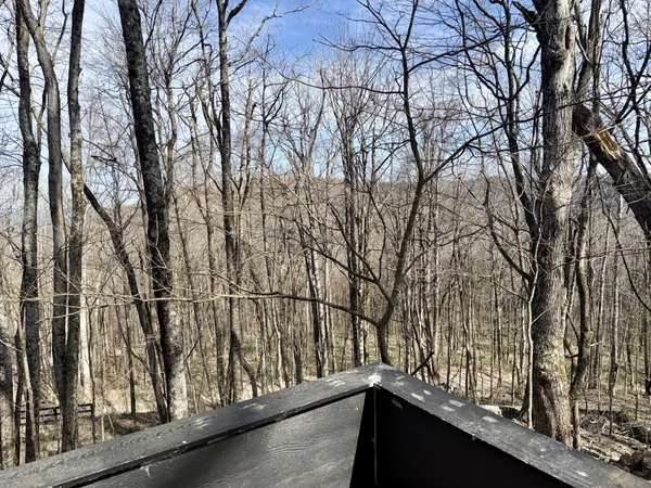 a view of outdoor space with seating