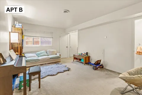 an empty room with a empty space