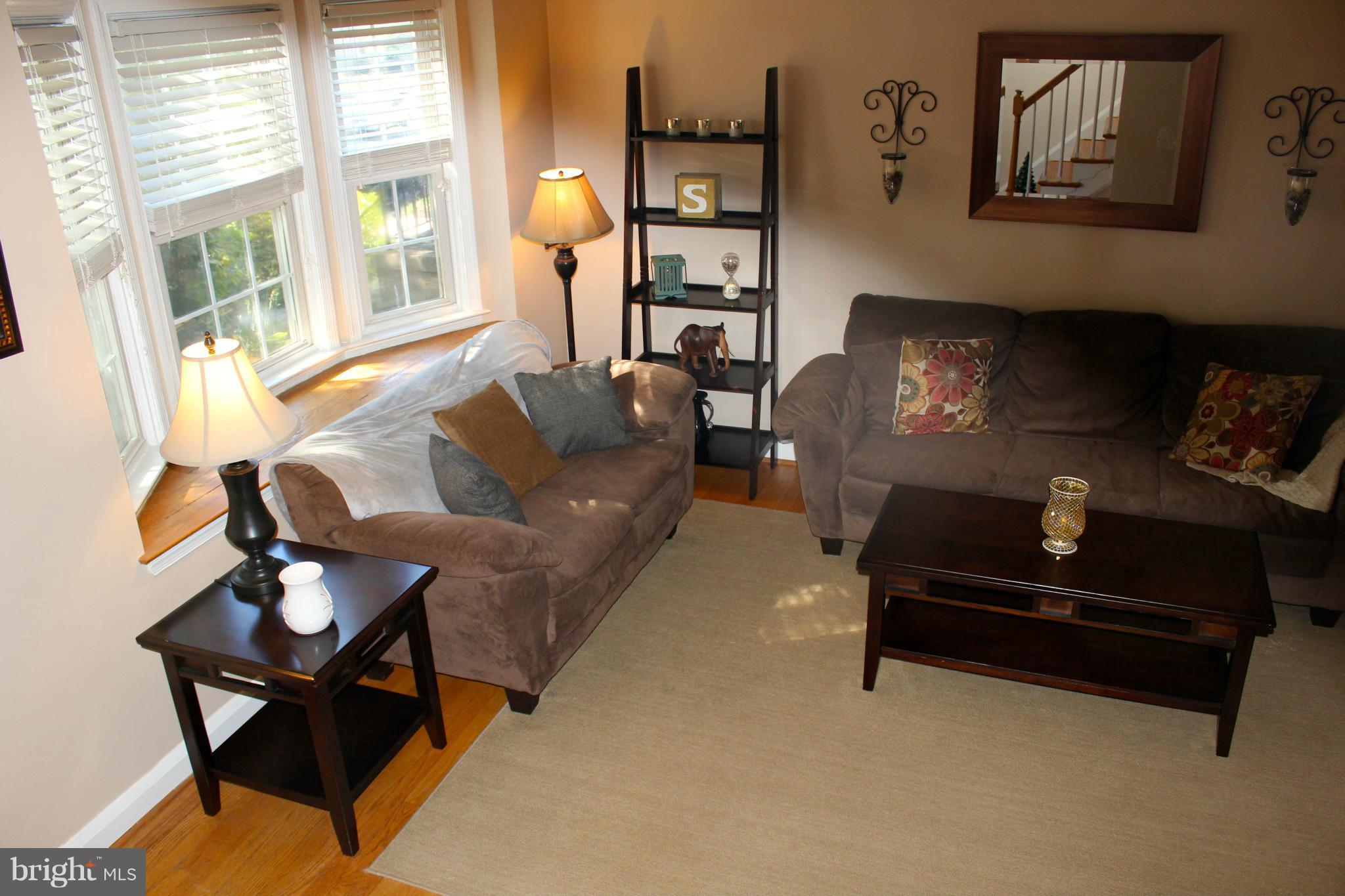 338 Dumbarton Road Baltimore, MD 21212 - Photo 3 of 30 a living room with furniture and a fireplace