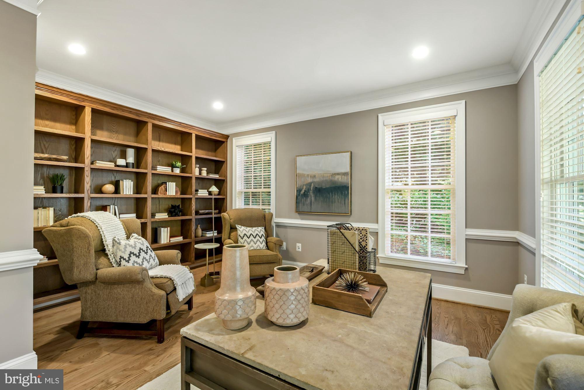 400 Ridge Road Southwest Vienna, VA 22180 - Photo 25 of 72 Den/Home Office Off Foyer