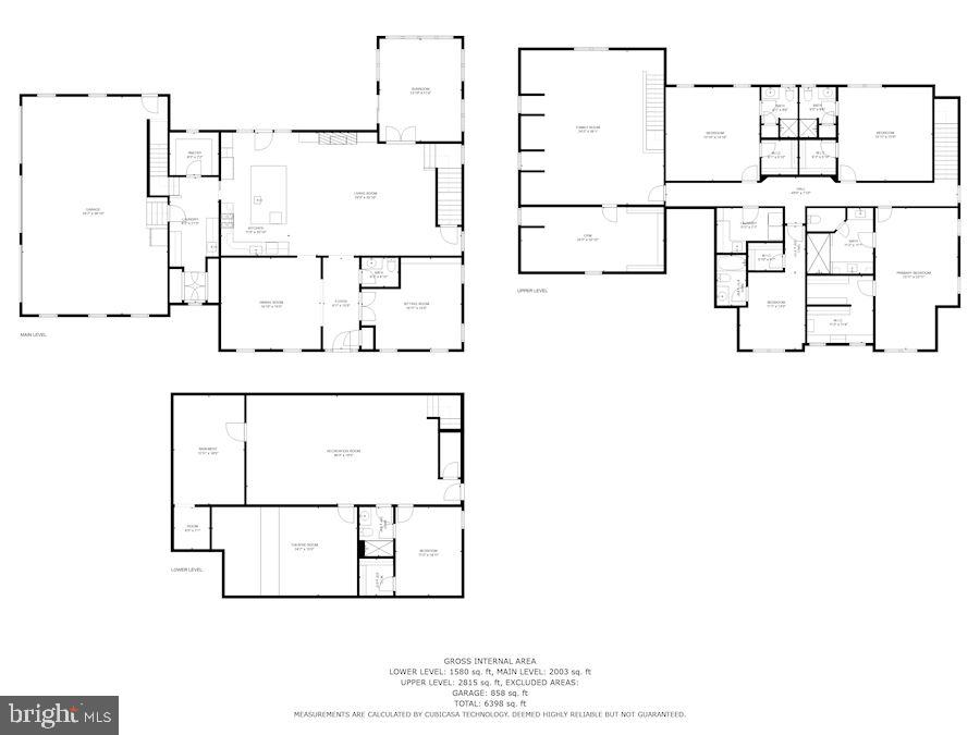 400 Ridge Road Southwest Vienna, VA 22180 - Photo 72 of 72 Floor Plan