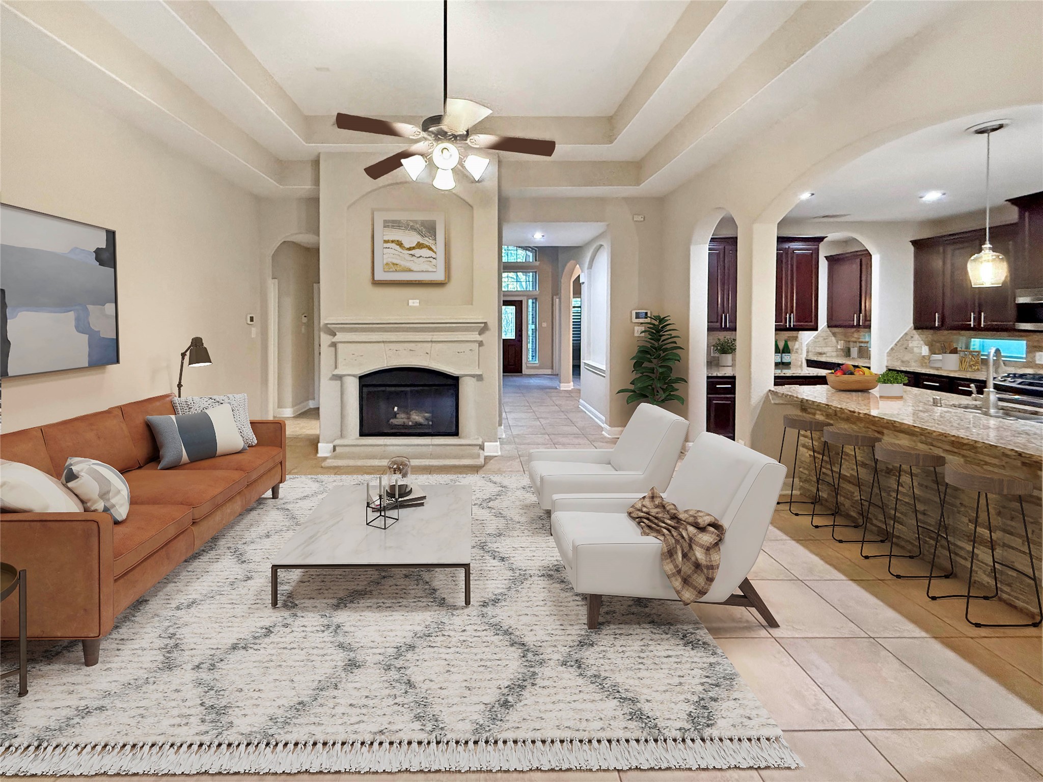 110 North Pinto Point Circle Spring, TX 77389 - Photo 4 of 37 Virtually Staged