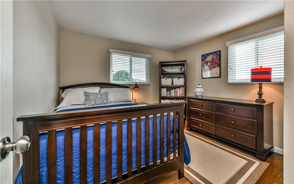 704 Flint Road Allison Park, PA 15101 - Photo 12 of 24 2nd Bedroom with Hardwood Floors