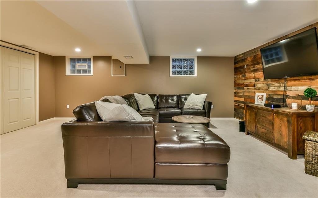704 Flint Road Allison Park, PA 15101 - Photo 16 of 24 Newly Remodeled Lower Level Family Room