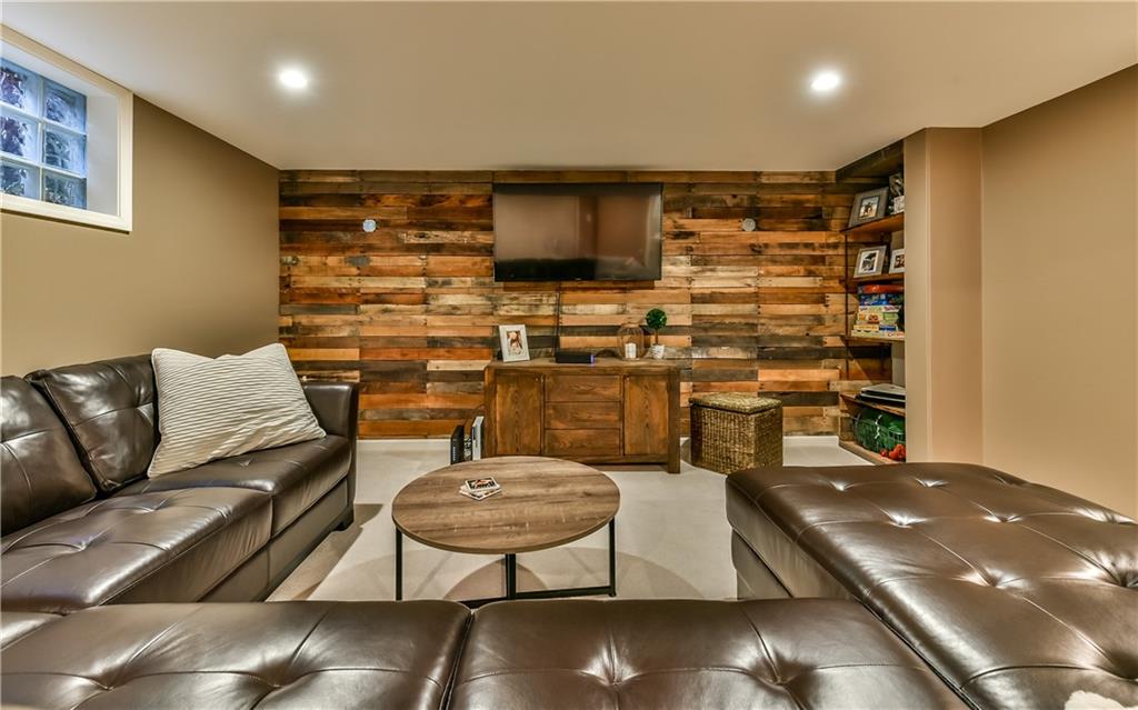 704 Flint Road Allison Park, PA 15101 - Photo 17 of 24 Rustic Reclaimed Wood Wall paneling, new carpeting and a Full Bath complete the Family Room!