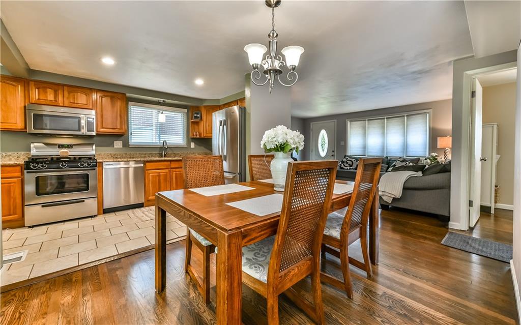 704 Flint Road Allison Park, PA 15101 - Photo 8 of 24 Open Concept! Living Room, Dining Room and Kitchen