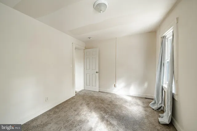 a view of empty room