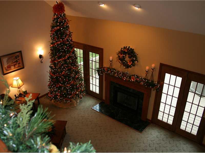 467 Wises Grove Road New Brighton, PA 15066 - Photo 5 of 19 Other. View from balcony (2nd floor hall) looking down at family room