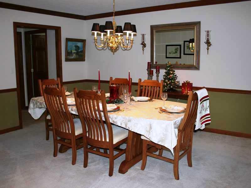 467 Wises Grove Road New Brighton, PA 15066 - Photo 6 of 19 Dining Room. Generous sized dining room allows for many gatherings. Crown moulding, chair rail, open to 2-story foyer for nice presentation.
