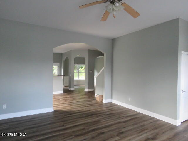 776 Ivy Brook Way Macon, GA 31210 - Photo 4 of 21 a view of empty room with wooden floor and fan