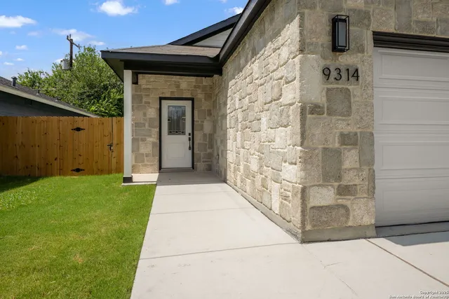 a view of front door of a house