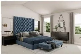 a living room with a couch and a table