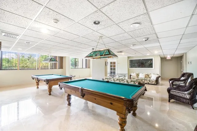 a living room view with furniture