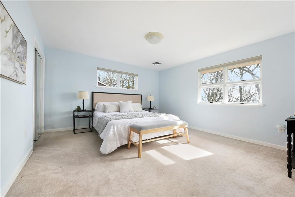 6913 Merton Road Pittsburgh, PA 15202 - Photo 34 of 48 a bedroom with a bed and a window