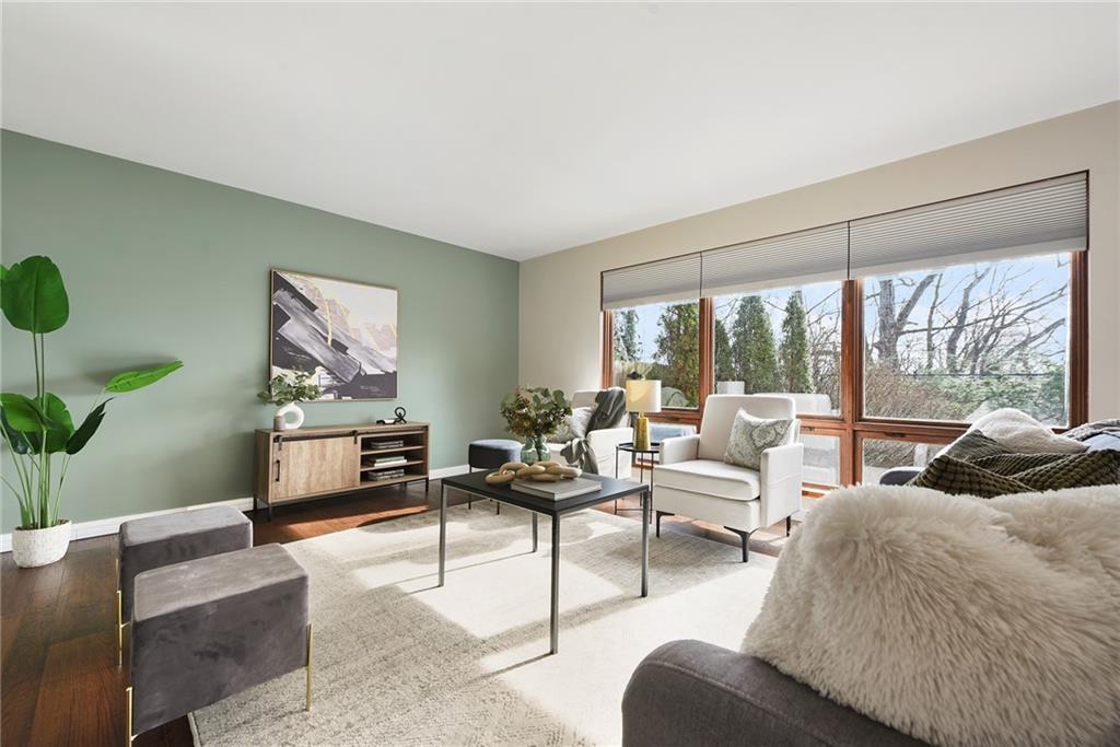 6913 Merton Road Pittsburgh, PA 15202 - Photo 7 of 48 a living room with furniture and a large window