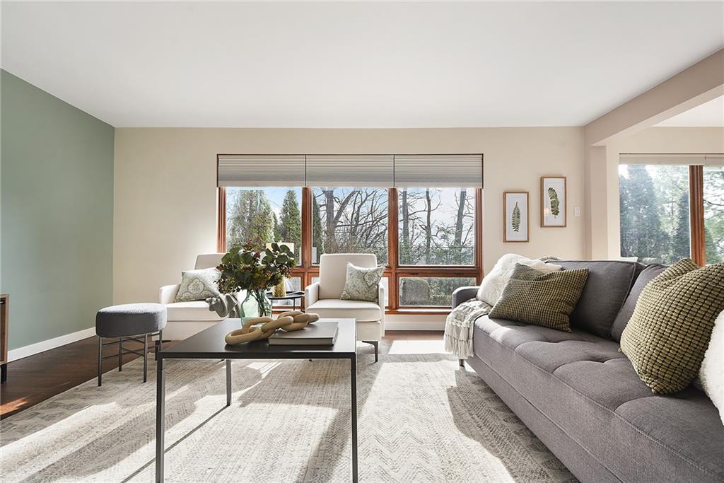6913 Merton Road Pittsburgh, PA 15202 - Photo 8 of 48 a living room with furniture and a large window