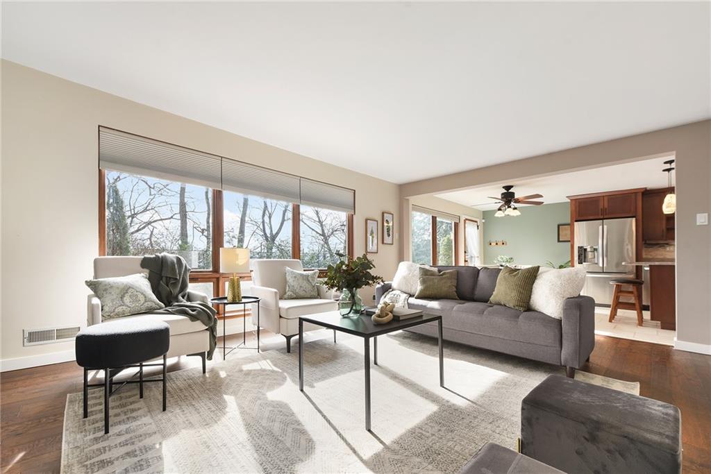 6913 Merton Road Pittsburgh, PA 15202 - Photo 9 of 48 a living room with furniture and a large window