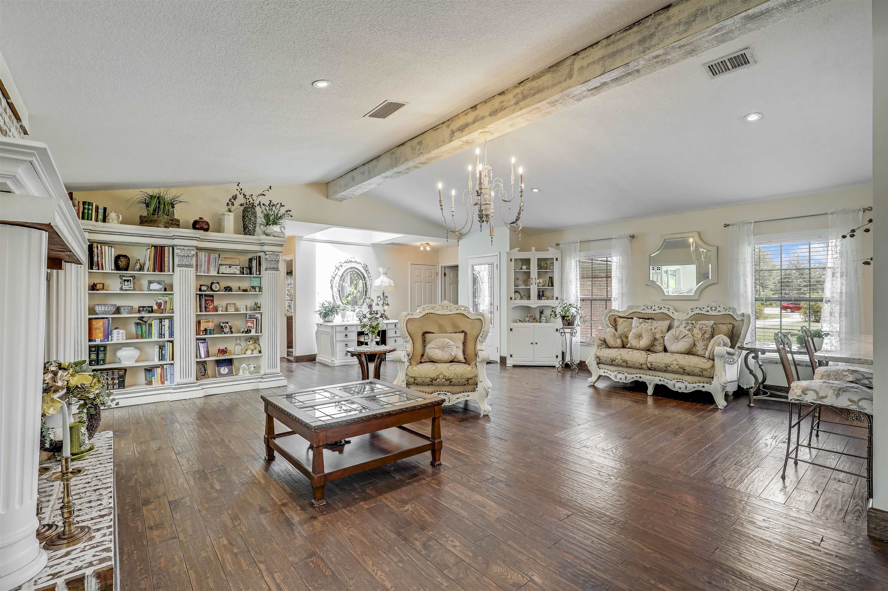 4485 Highway 16 St. Augustine, FL 32092 - Photo 4 of 59 a living room with furniture and wooden floor