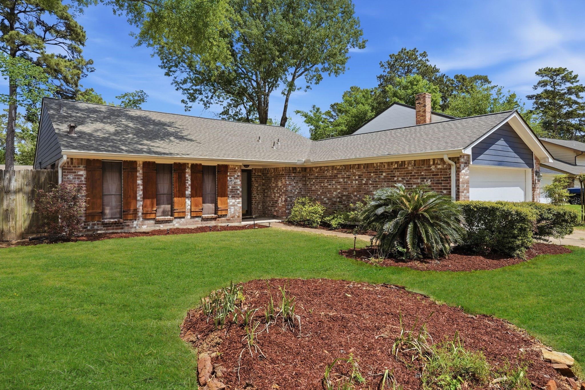 25534 Sugar Valley Lane Spring, TX 77373 - Photo 24 of 25 Front Yard - NOTE Grass in exterior photos has been visually enhanced to illustrate potential