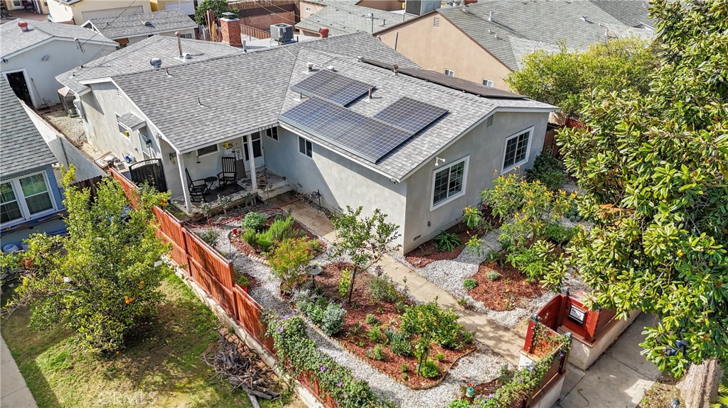 14844 Lull Street Van Nuys, CA 91405 - Photo 31 of 31 an aerial view of a house with a yard