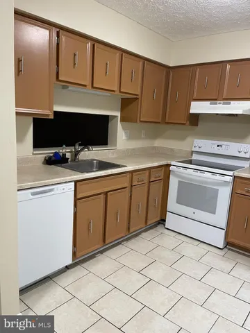a kitchen with a stove a sink and a refrigerator