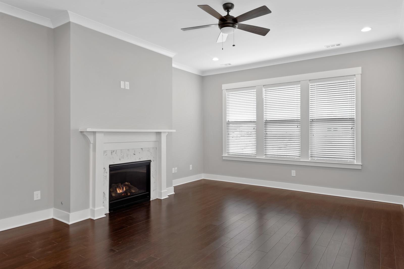 115 Nighthawk Road Hendersonville, TN 37075 - Photo 4 of 28 Spacious Family Room with upgraded fireplace